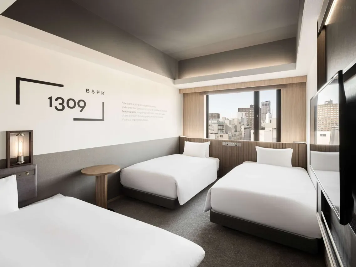 오도리 공원 & 니조 시장 호텔 비스포크 호텔 삿포로 객실 | Bespoke Hotel Sapporo Room