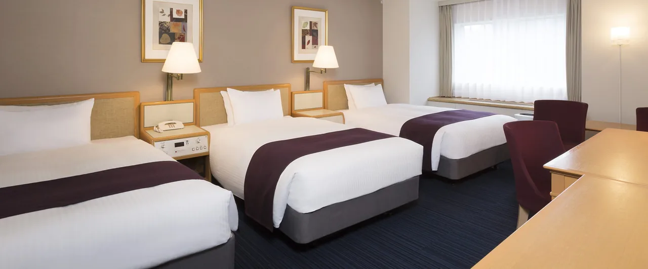 삿포로 그랜드 호텔 객실 | Sapporo Grand Hotel Triple Room