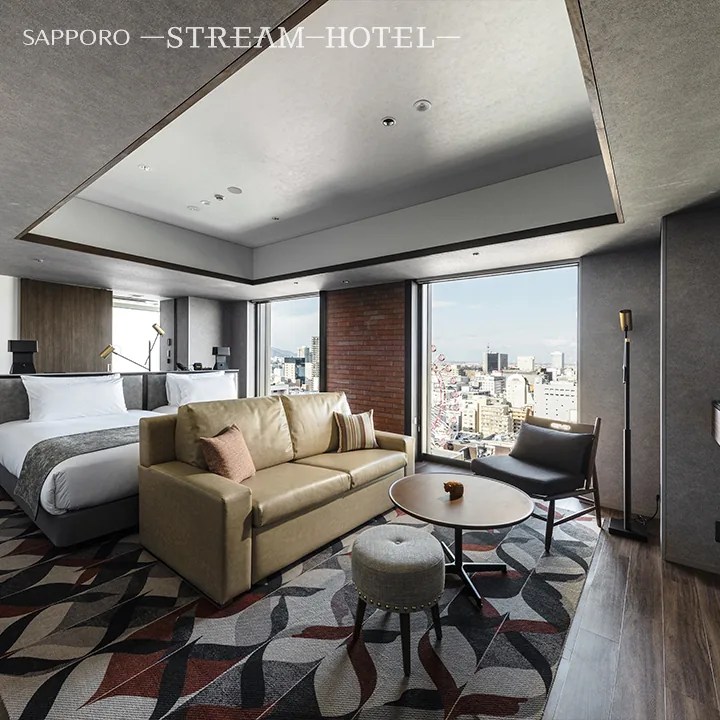스스키노 호텔 삿포로 스트림 호텔 객실 | Sapporo Stream Hotel Room
