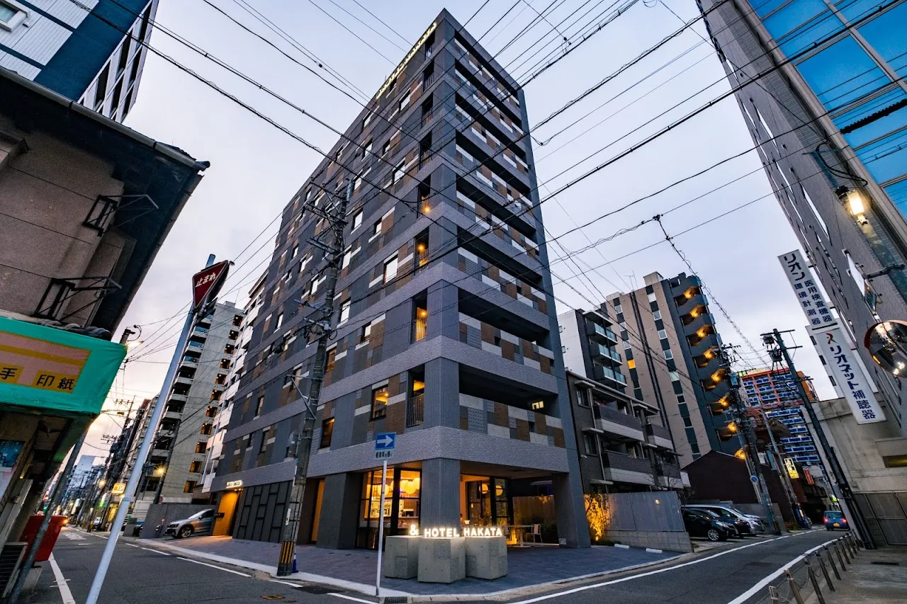 앤드 호텔 하카타 건물 외관 | &HOTEL HAKATA exterior